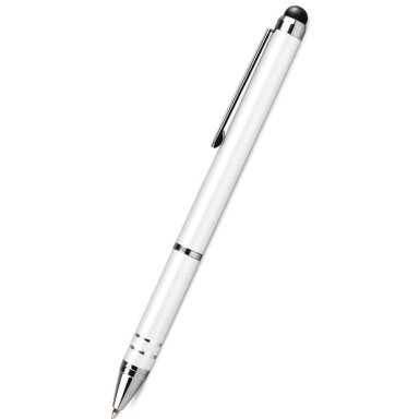 Tušinukas SMARTPHONE PEN, Forpus, metalinis baltos sp. korpusas, 0.7mm, pasukamas, dėžutėje