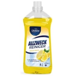 Universalus grindų valiklis DELUXE Lemon, 1 L Universalus grindų valiklis DELUXE Lemon, 1 L