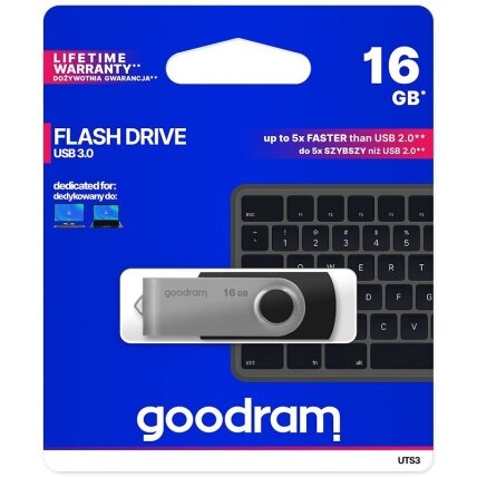 USB laikmena GoodRam UTS3, 16 GB, 3.0 3