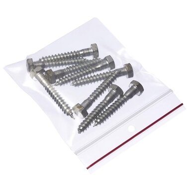 Užspaudžiami maišeliai ZIP-LOCK, 350x450mm, 45mkr, 100vnt.