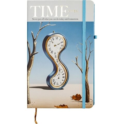 Užrašų knyga TIME Notes, Centrum, A5, 80 lapų, 77gsm, linija, kietu viršeliu, su skirtuku ir gumele 2 Užrašų knyga TIME Notes, Centrum, A5, 80 lapų, 77gsm, linija, kietu viršeliu, su skirtuku ir gumele 2