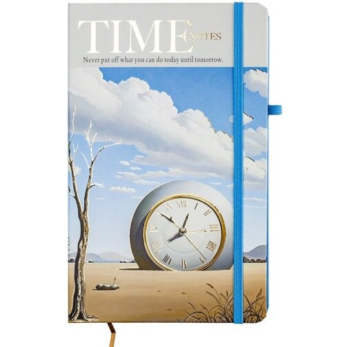 Užrašų knyga TIME Notes, Centrum, A5, 80 lapų, 77gsm, linija, kietu viršeliu, su skirtuku ir gumele 1 Užrašų knyga TIME Notes, Centrum, A5, 80 lapų, 77gsm, linija, kietu viršeliu, su skirtuku ir gumele 1