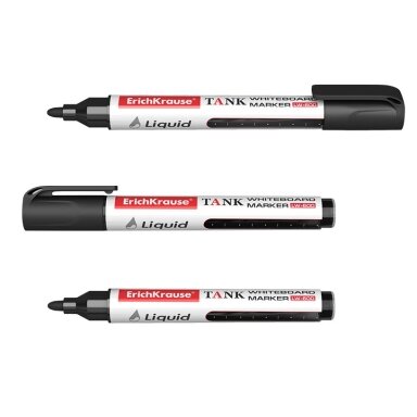 Žymeklis baltai lentai LIQUID LW-600, ErichKrause, 0.8-2.38mm, juodos sp.