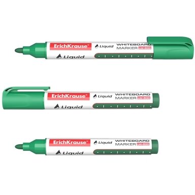 Žymeklis baltai lentai LIQUID LW-600, ErichKrause, 0.8-2.38mm, žalios sp.